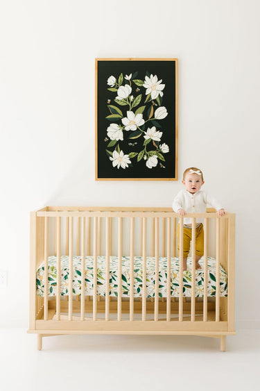 Clementine Kids Magnolia Crib Sheet